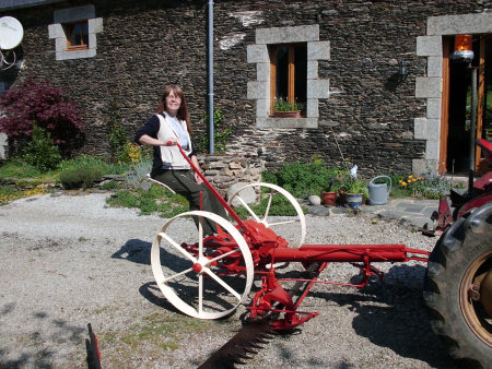 McCormick 7b faucheuse - Massey Harris Pony 820D