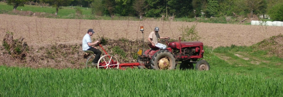 McCormick 7b faucheuse - Massey Harris Pony 820D